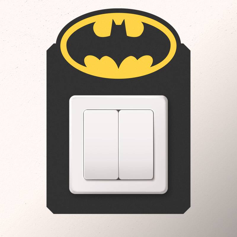 Aufkleber Unterbrecher - Batman-Zeichen