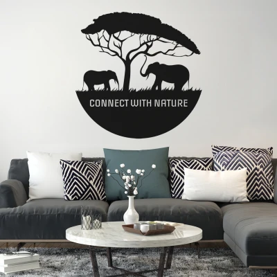 Wandsticker - Connect With Nature