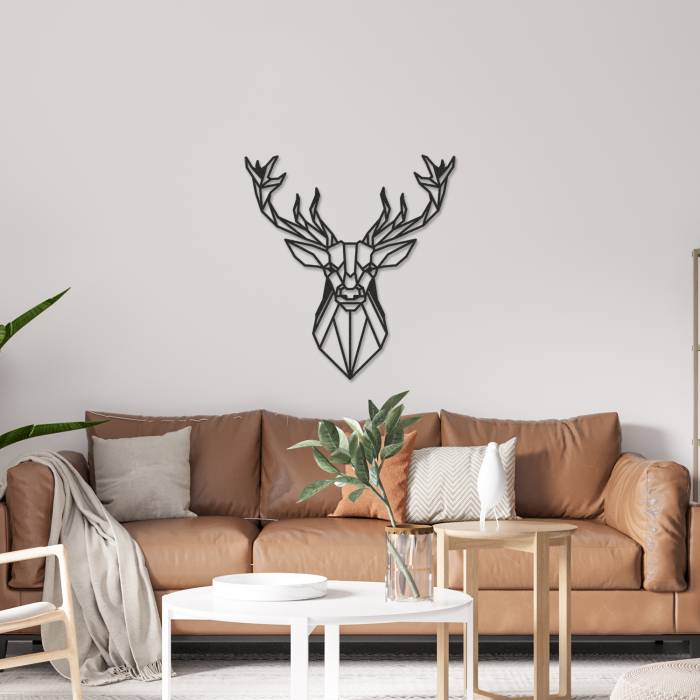 Wanddekoration Hirsch