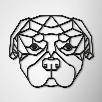 Wanddekoration - Rottweiler