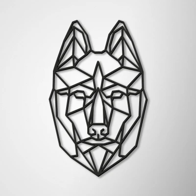Wanddekoration - Husky