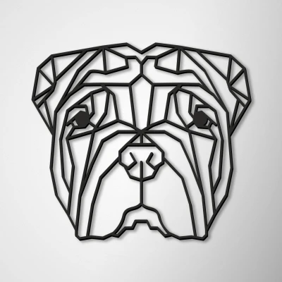Wanddekoration - Shar Pei