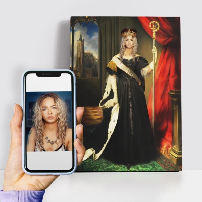 Personalisiertes königliches Gemälde - Vizekönigin