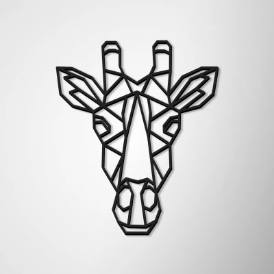 Wanddekoration Giraffe