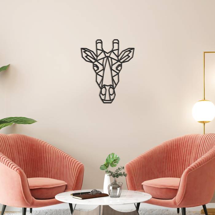 Wanddekoration Giraffe