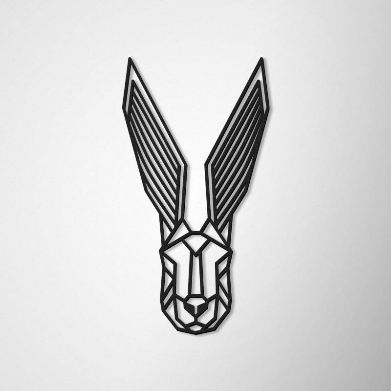 Wanddekoration Hase
