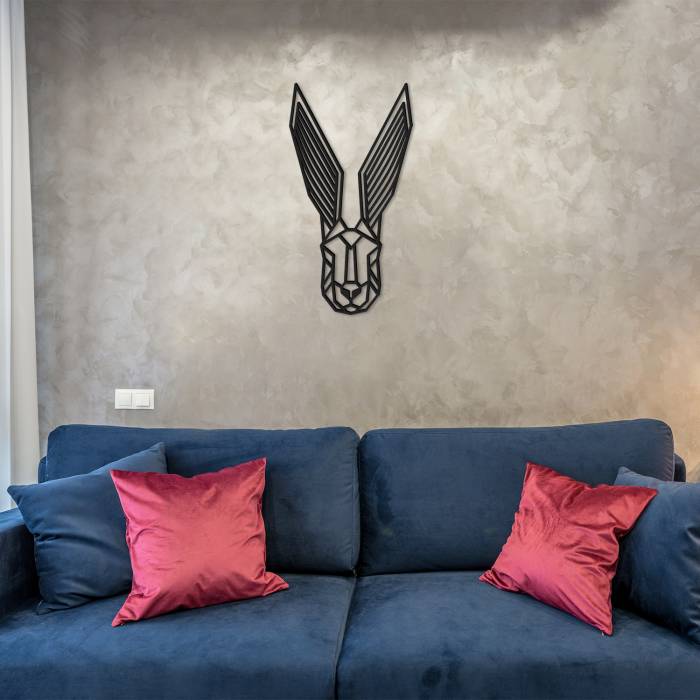 Wanddekoration Hase