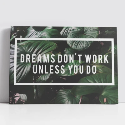 Personalisierte Leinwandbild - Träume