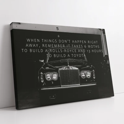 Leinwandbild Rolls Royce