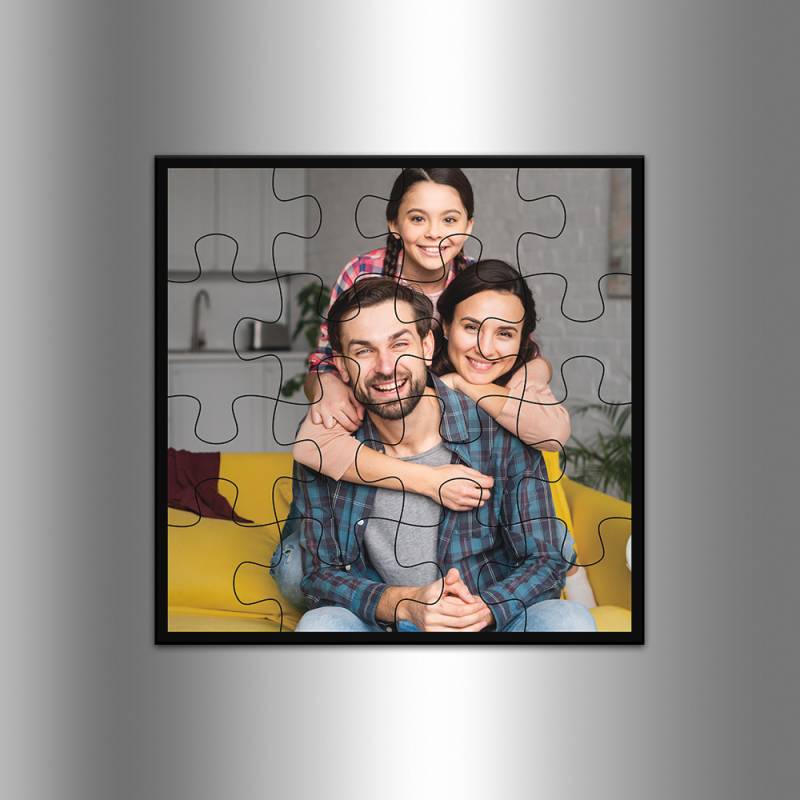 Personalisierte magnetische Puzzles mit Rahmen