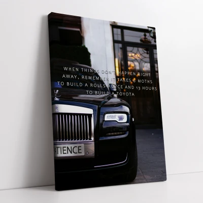 Personalisierte Leinwandbild Rolls