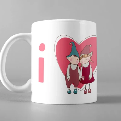 Personalisierte Tasse für Paare