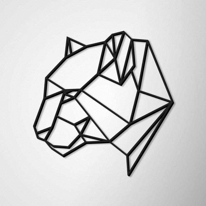 Wanddekoration Panther
