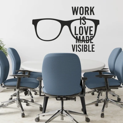 Wandsticker für das Büro - Office Work