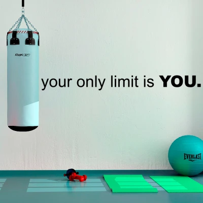 Wandsticker - Your only limit is you