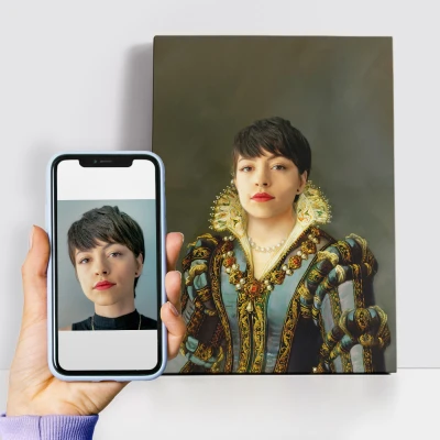 Personalisiertes königliches Gemälde - Kaiserin