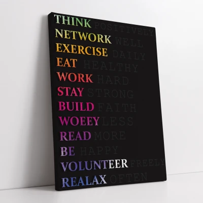 Motivationsleinwandbilder