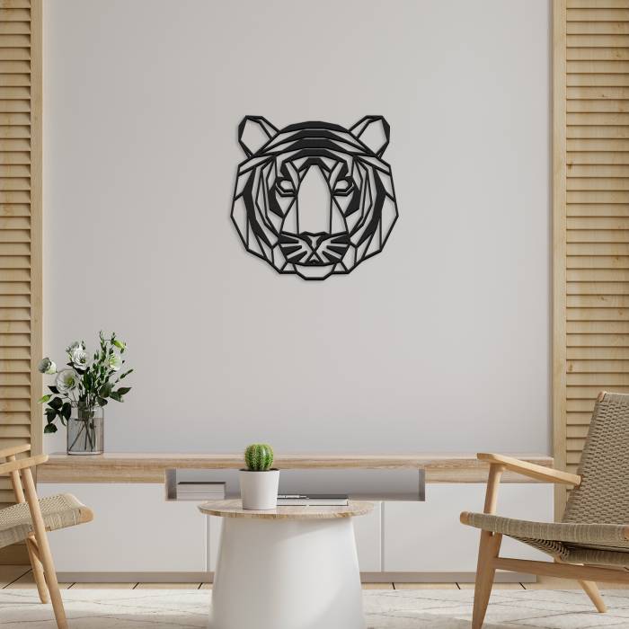 Wanddekoration Tiger