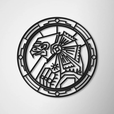 Wanddekoration - Adler