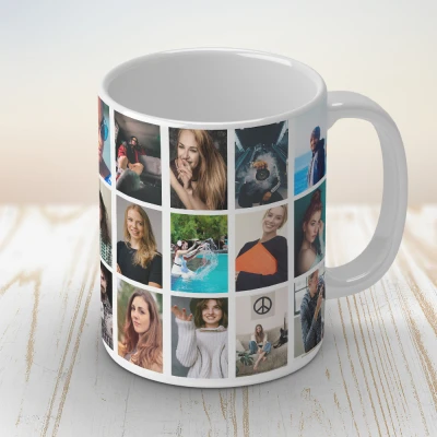 Personalisierte Tasse - 21 Fotos