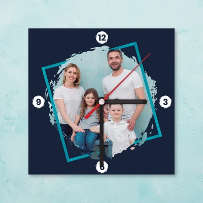 Personalisierte Glasuhr