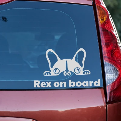 Autoaufkleber mit Hunden