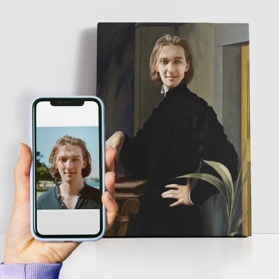 Personalisiertes königliches Gemälde - Königin