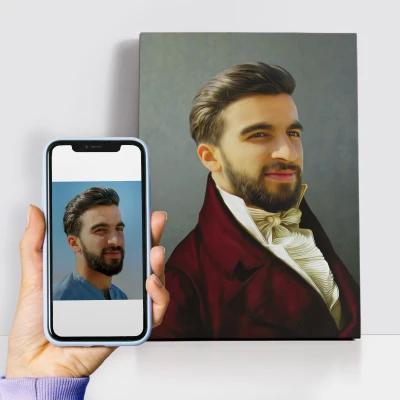 Personalisiertes königliches Gemälde - Herzog